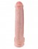 Телесный фаллоимитатор-гигант 15" Cock with Balls - 40,6 см.