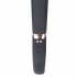 Черный двусторонний вибратор Key Control Massager Wand в форме гаечного ключа