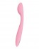 Нежно-розовый клиторальный вибратор Keri Pale Pink - 17 см.