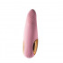 Розовый вибростимулятор Frida с ротацией кончика - 18 см.