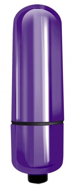 Фиолетовая вибропуля Mady - 6 см.
