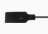 Черный профессиональный стек с тисненной ручкой - 77 см.