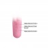 Нежно-розовый вибратор Chris с клиторальным отростком - 15,4 см.