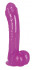 Фиолетовый фаллоимитатор Ready Mate - 19 см.