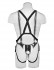 Страпон-система с телесной насадкой 11" Hollow Strap-On Suspender System - 28 см.
