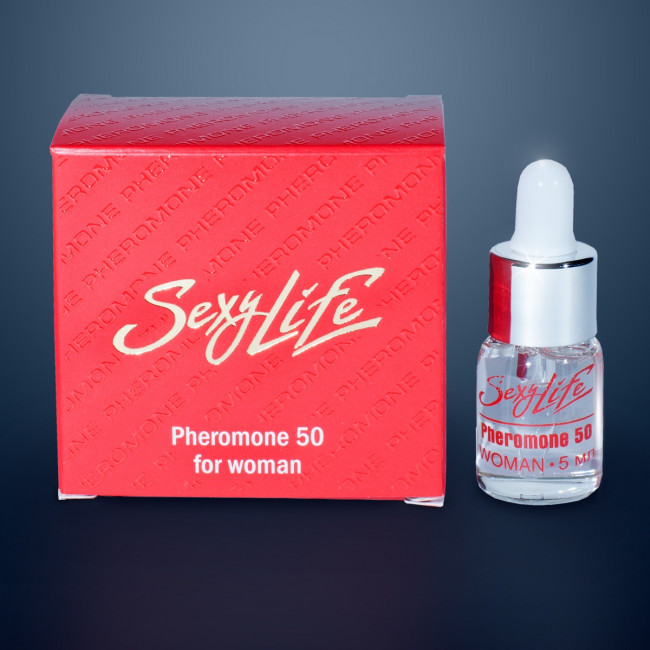 Концентрат феромонов Sexy Life для женщин (концентрация 50%) - 5 мл.