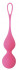 Матовые розовые вагинальные шарики Кегеля Layla Peonia